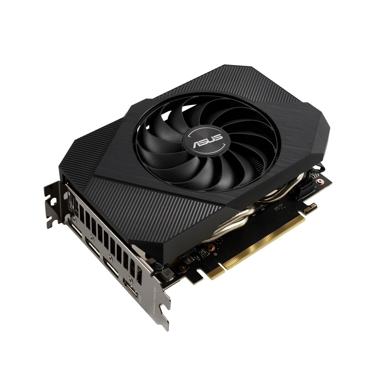 ASUS Phoenix PH-RTX3050-8G GeForce RTX 3050 8 GB GDDR6, PCIe 4.0, HDMI 2.1, 3× DisplayPort 1.4a, 1777/1807 MHz, 8-pin