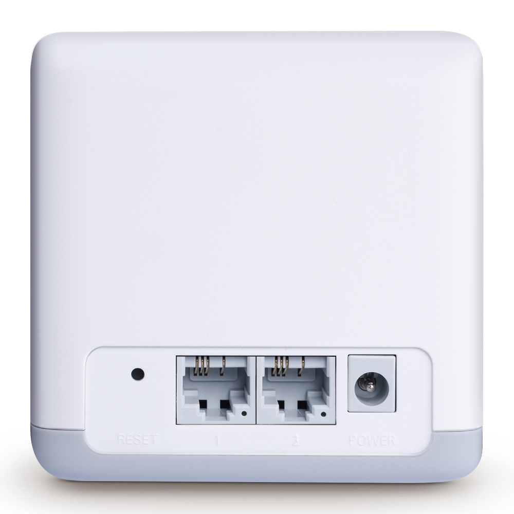 Mercusys Halo S3(2-Pack) 300Mbps Whole Home Mesh Wi-Fi System (Wi-Fi Router/Extender/Booster für nahtloses Netzwerk, bis zu 2.200 sq feet Abdeckung, Kindersicherung)