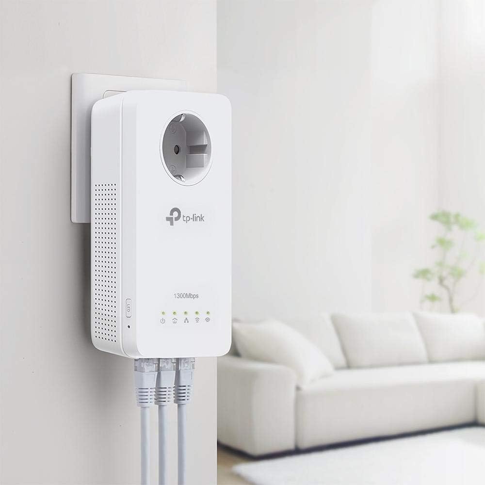 TP-Link TL-WPA8630P KIT 1300 Mbit/s Ethernet/LAN WLAN Weiß