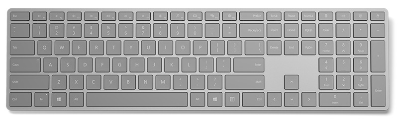 Microsoft Surface Keyboard Tastatur Universal RF Wireless + Bluetooth Grau - (ESP Layout - QWERTY)