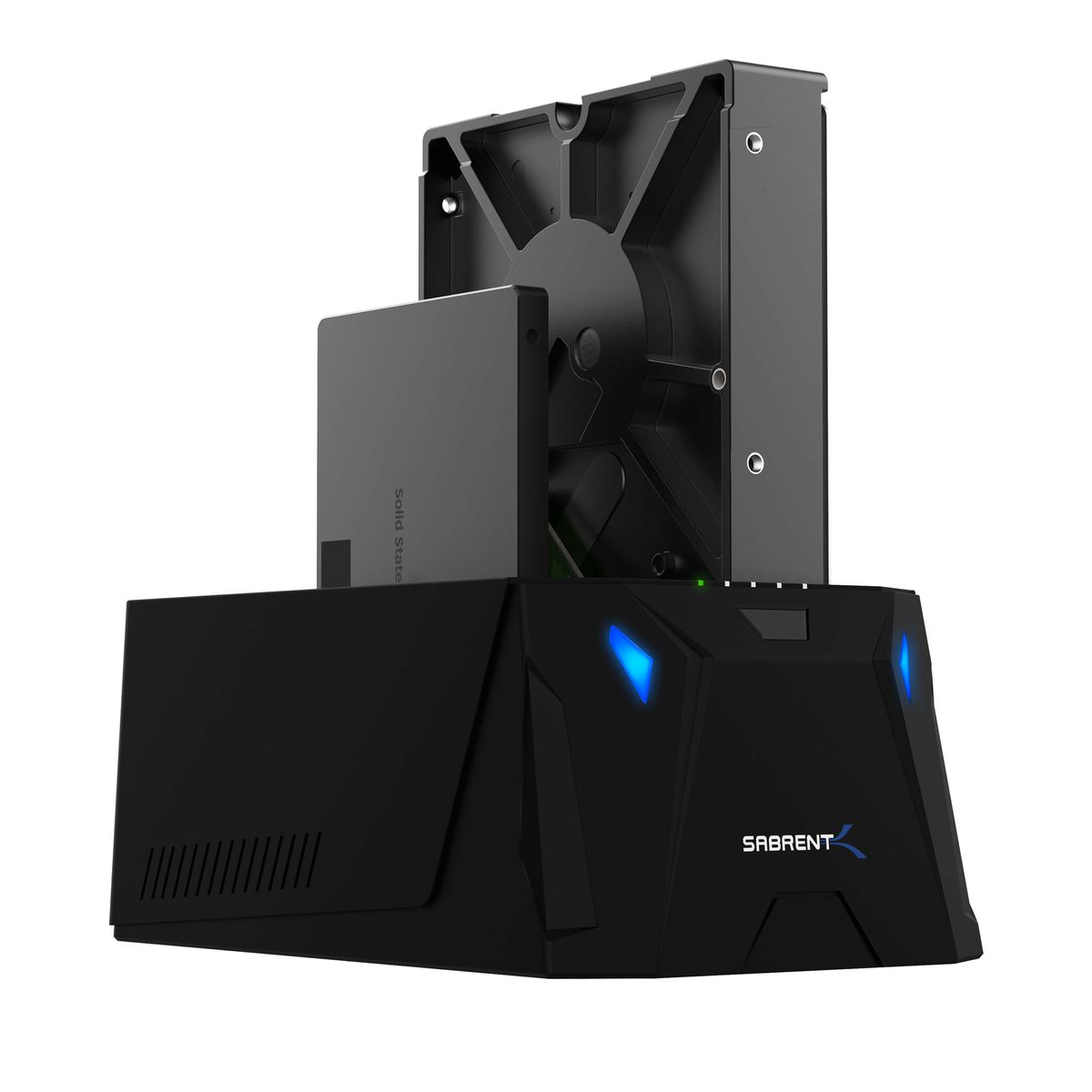 Sabrent EC-HD2B Speicherlaufwerk-Docking-Station USB 3.2 Gen 1 (3.1 Gen 1) Type-B Schwarz