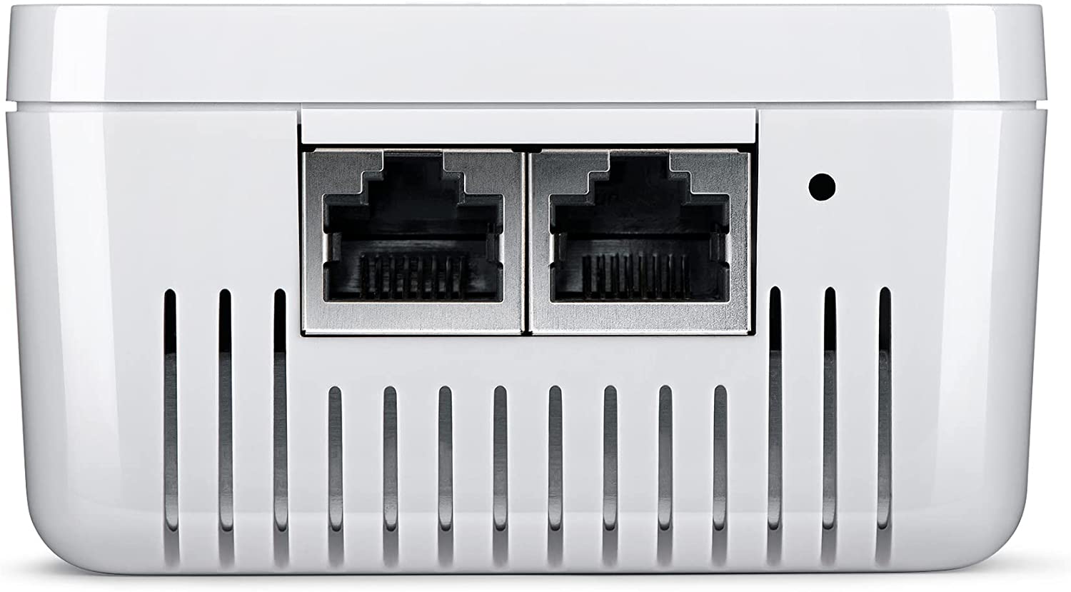 Devolo 8705 Wi-Fi Repeater+ AC Dual-WLAN-Verstärker Steckdose kompatibel allen Routern 1200 Mbit/s 2 x LAN-Ports Ap-Modus Zugangspunkt