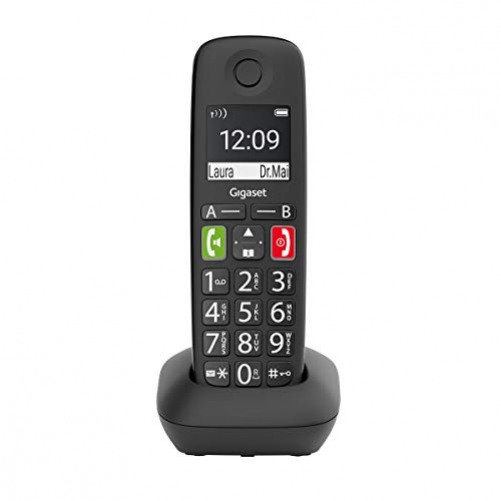 Gigaset E290HX schnurloses DECT Telefon IP-Telefon Fritzbox kompatibel VOIP große Taste großes Display