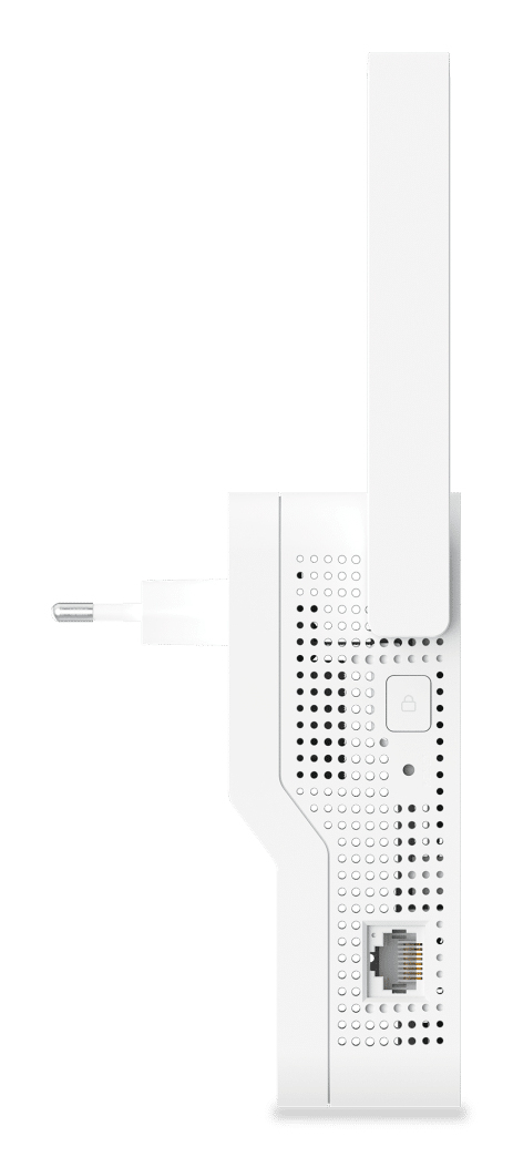 Strong AX3000 Netzwerk-Repeater, Wi-Fi 6 (802.11ax) Dual-Band 2,4/5 GHz, 3000 Mbit/s, Gigabit LAN, Externe 2x2 Antennen, EU Steckertyp C, Weiß