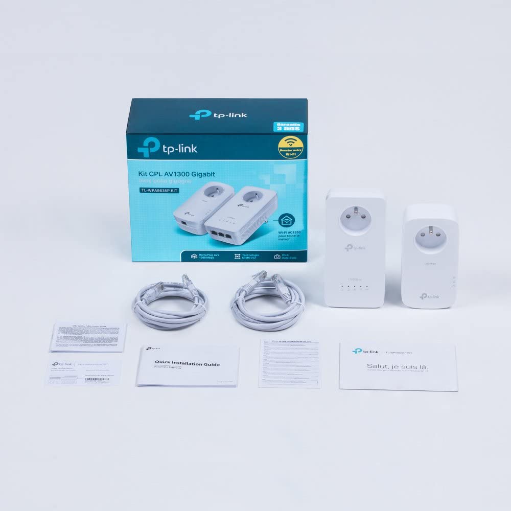 TP-Link CPL1300 Mbps Wi-Fi Dual Band 1350 Mbps 3 Gigabit Ethernet Ports