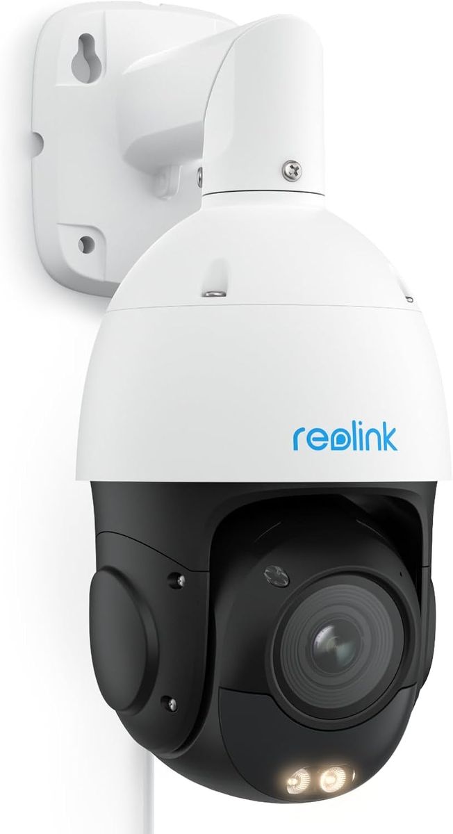 Reolink RLC-823S1 4K PTZ Outdoor Überwachungskamera, PoE, 5x 3D-Optischer Zoom, Auto-Tracking, Farb-Nachtsicht 60 m, Personen-/Fahrzeug-/Tier-Erkennung, Zwei-Wege-Audio, microSD