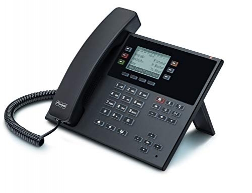Auerswald COMfortel D-200 IP-Telefon Schwarz Kabelgebundenes Mobilteil LCD 3 Zeilen