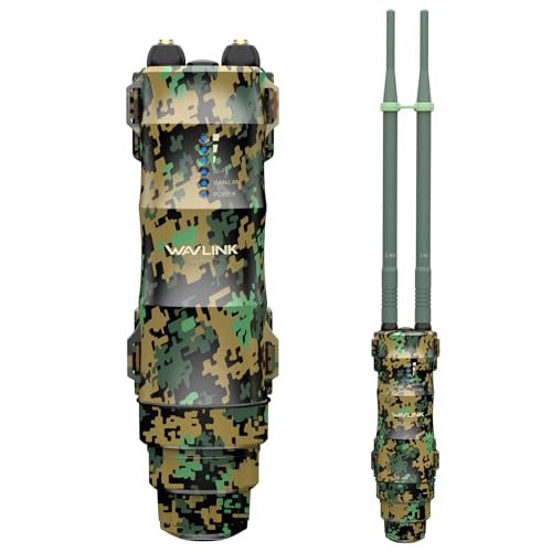 Wavlink WN570HN2 Outdoor N300 WLAN Repeater, IP67 wetterfest, PoE (passiv/aktiv), 300 Mbit/s 2,4 GHz, AP/Router/Repeater, 100 Mbit/s WAN/LAN, 2x High-Gain Antennen, EU-Netzteil