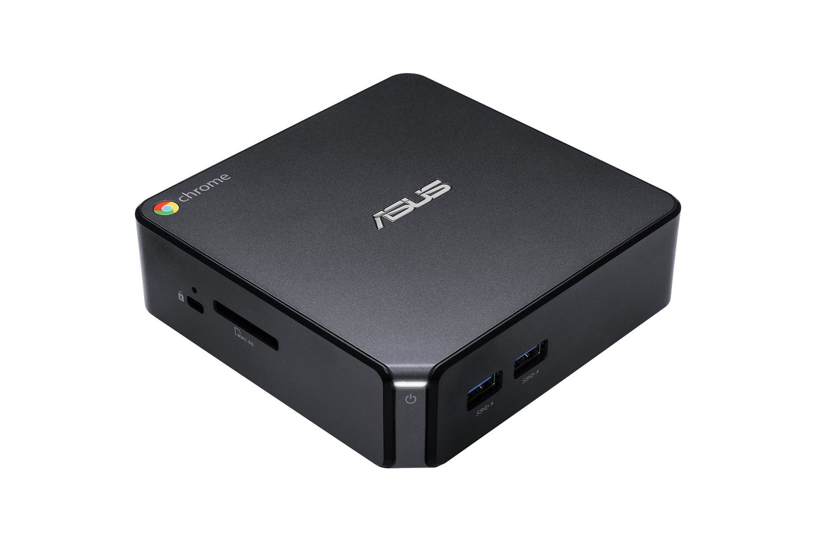 ASUS CHROMEBOX3-N7049U Mini-PC Schwarz, Intel Core i7-8550U, 4 GB RAM, 16 GB eMMC, ChromeOS