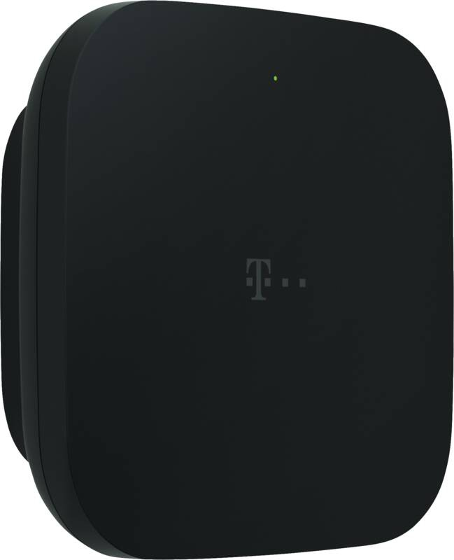Telekom 40824527 Glasfaser-Modem, bis 2 GBit/s, 2.5G Ethernet, Schwarz, Plug & Play, LED-Anzeigen