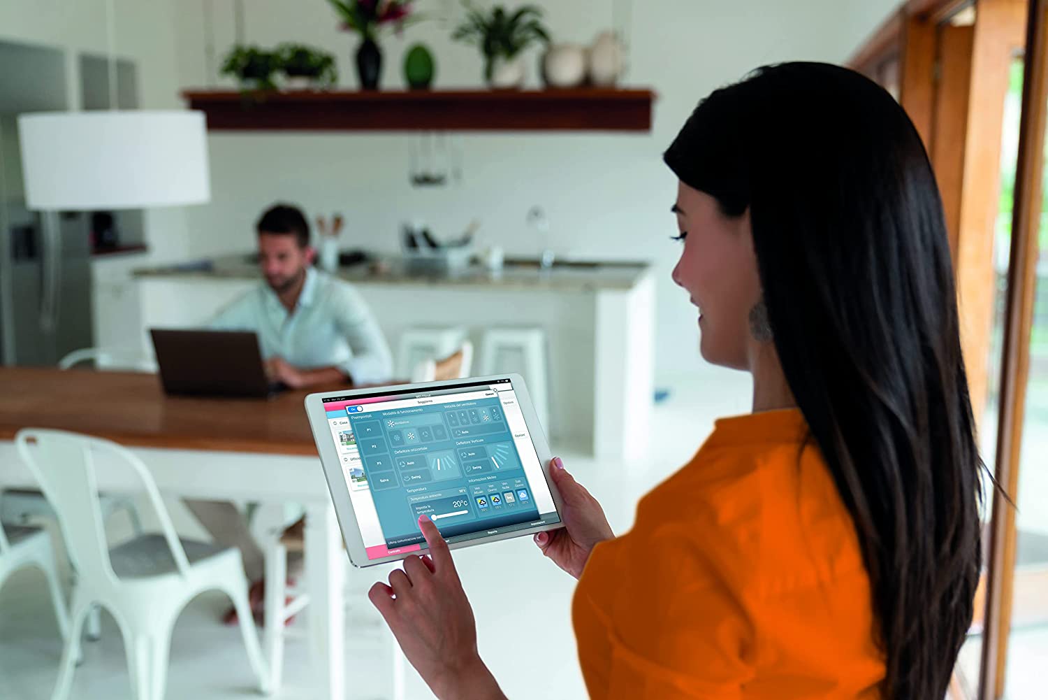 Mitsubishi Electric MAC-587IF-E Wi-Fi-Modul für feste Klimaanlage, Fernbedienung über Smartphone App Melcloud, kompatibel mit Amazon Alexa und Google Home, Weiß New Model 2022 ‎MAC-587IF-E