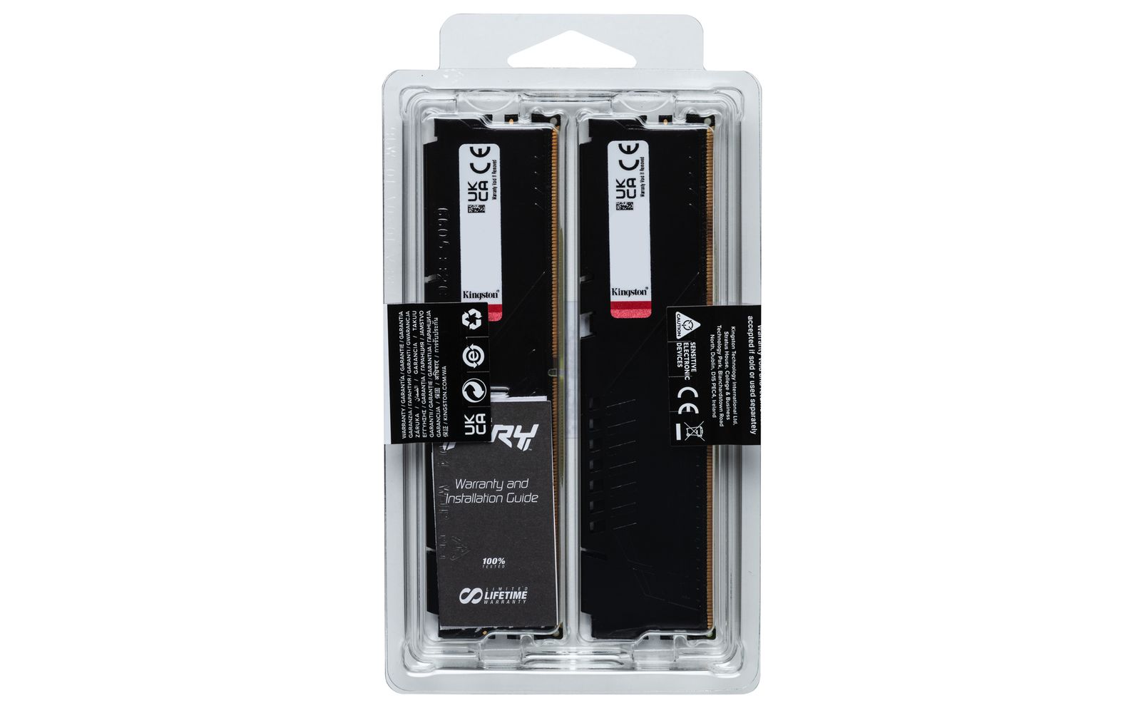Kingston FURY Beast KF560C36BBEK2-16 16GB (2x8GB) DDR5 6000 MT/s CL36 DIMM, Black, EXPO