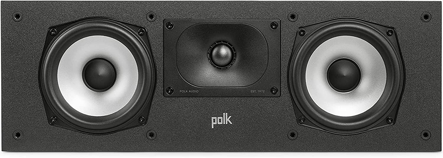POLK AUDIO Monitor XT30 High-Resolution Center Channel Speaker, Hi-Res Certified Performance, Dolby Atmos Certified & DTS:X Compatible, Black POLK AUDIO Monitor XT30 High-Resolution Center Channel Speaker, Hi-Res Certified Performance, Dolby Atmos Certified & DTS:X Compatible, Black