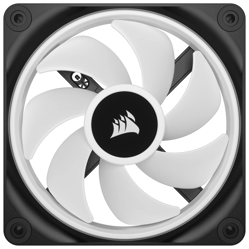 Corsair Air CO-9051002-WW Gehäuselüfter 120 mm RGB PWM 2400 RPM 63,1 CFM 3er-Pack Schwarz