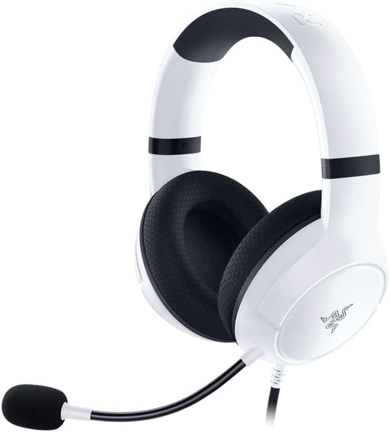 Razer Kaira HyperSpeed PlayStation Licensed Gaming Headset Dual Wireless Stereo for PS PC Mobile White