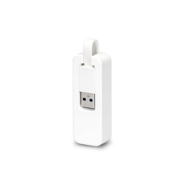 TP-Link UE300 USB 3.0 A Gigabit Ethernet 10/100/1000 adapter, PC or laptops, white USB to RJ45 Adapter Single