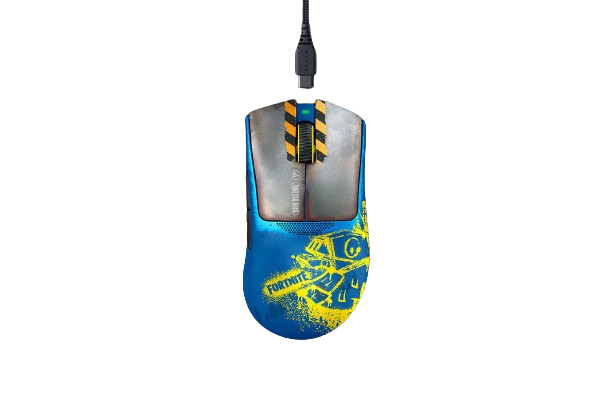 Razer DeathAdder V3 Pro Fortnite Edition Gaming-Maus Rechts RF Wireless + USB-C Optisch 30000 DPI Wiederaufladbar 90 h PTFE