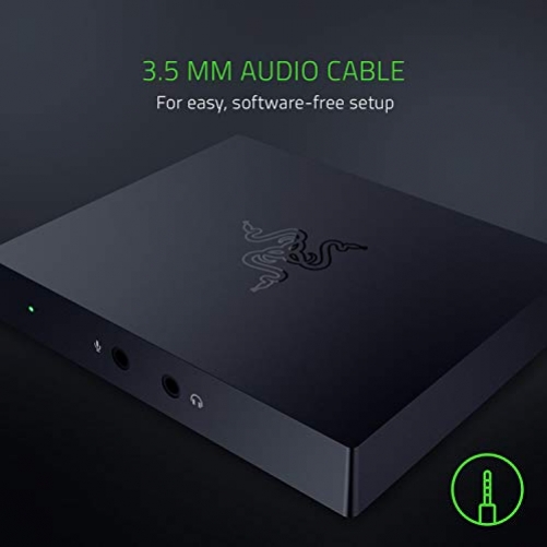Razer Ripsaw Game Capture Card 2160p 30 FPS 1080p 60 FPS USB 3.0 HDMI 3.5mm for PC