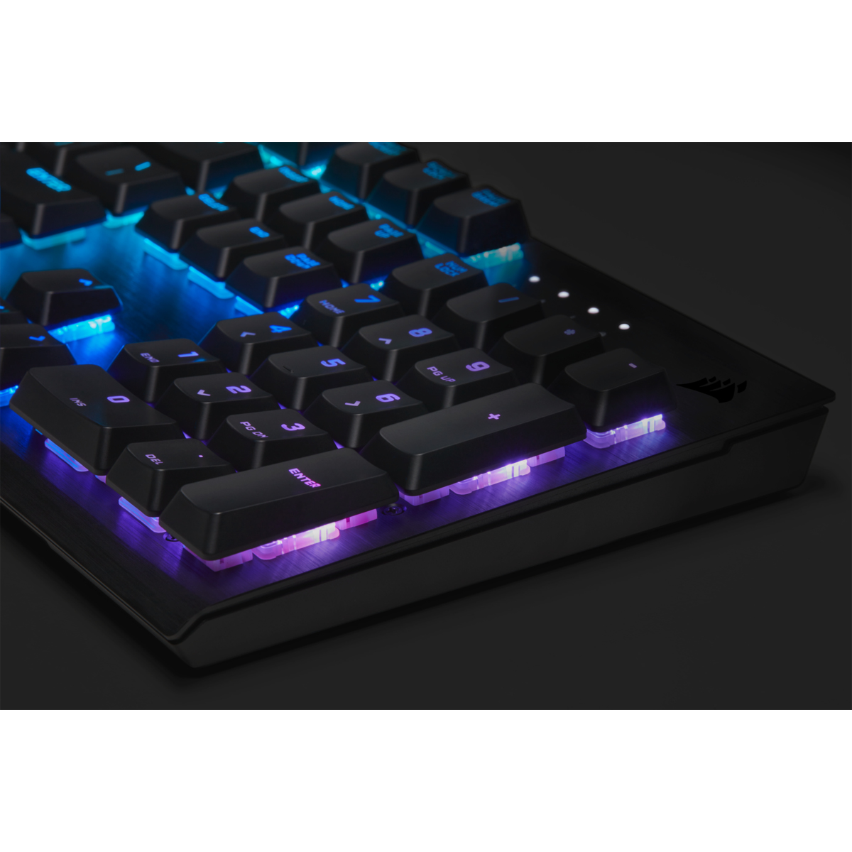 Corsair K60 RGB PRO Low Profile Tastatur Gaming USB Schwarz