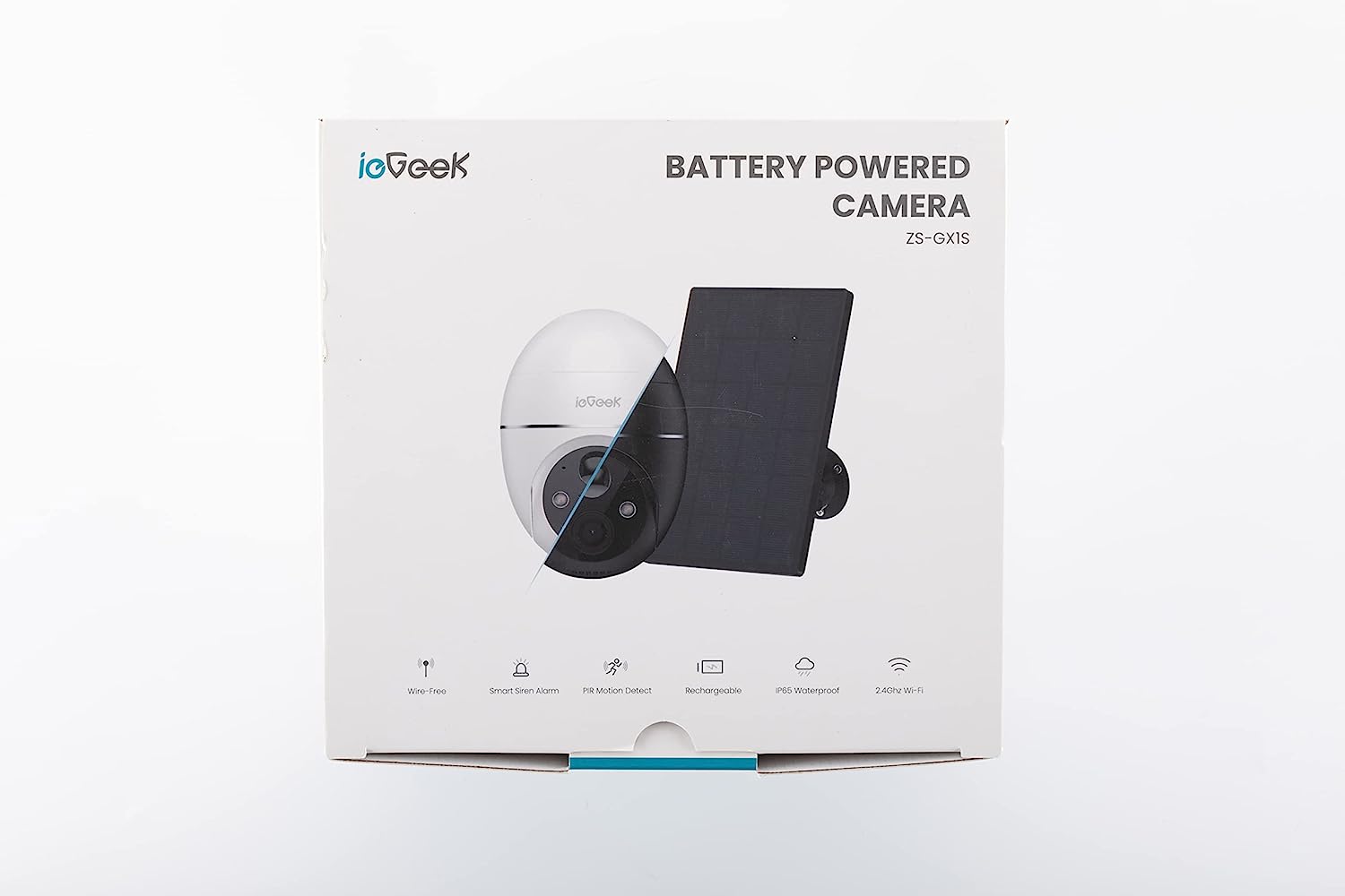 ieGeek 2K Solar Überwachungskamera Aussen Akku, 355°/140° Pan Tilt Kabellose Überwachungskamera mit Farbnachtsicht, PIR Bewegungsmelder, Sirene/Weißlichtalarm, 2-Wege-Audio, IP65, Cloud/SD Storage Kamera1 Schwarz ieGeek 2K Solar Überwachungskamera Aussen Akku, 355°/140° Pan Tilt Kabellose Überwachungskamera mit Farbnachtsicht, PIR Bewegungsmelder, Sirene/Weißlichtalarm, 2-Wege-Audio, IP65, Cloud/SD Storage Kamera1 Schwarz
