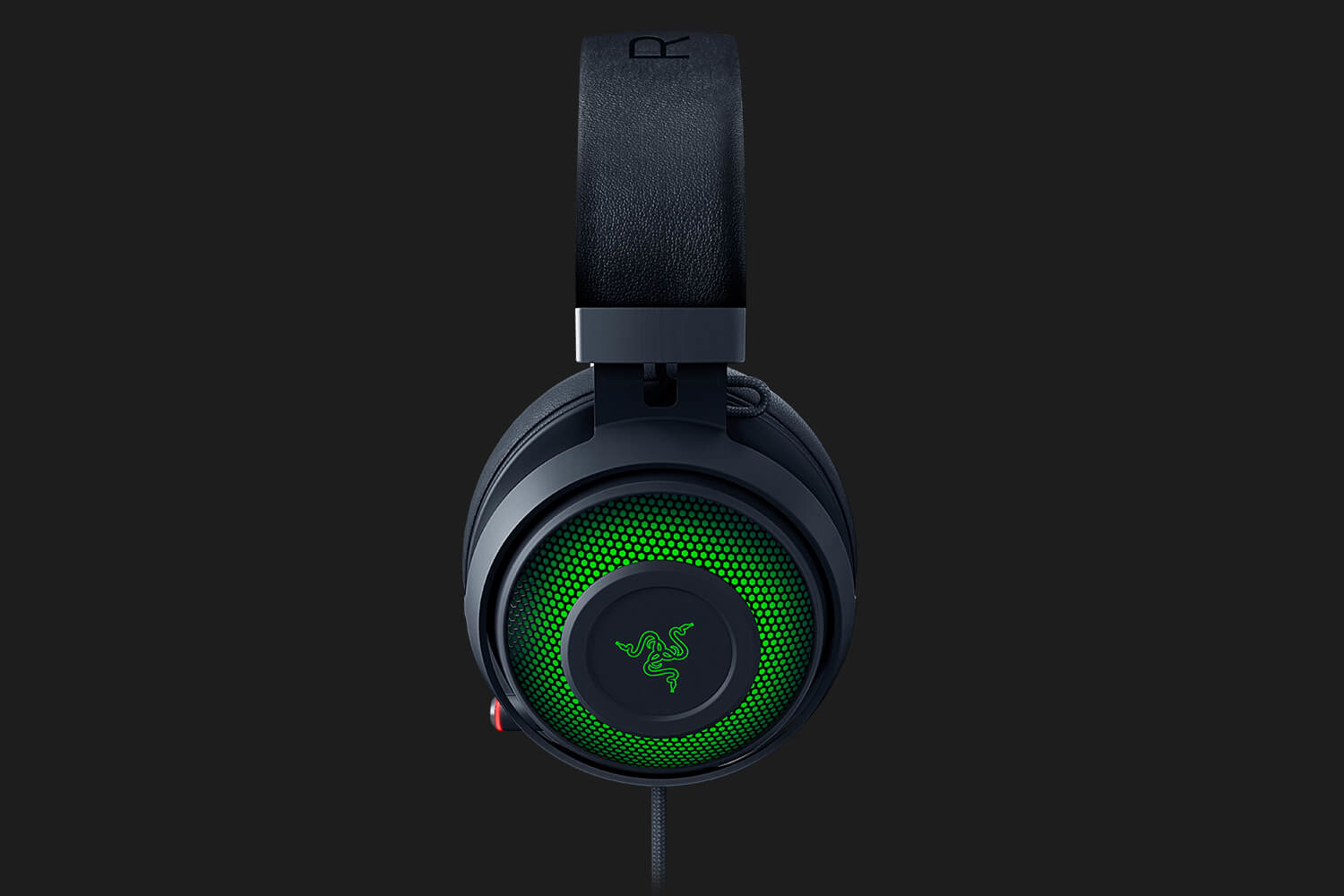 Razer Kraken Ultimate Gaming Headset 360° Surround-Sound USB ANC Chroma RGB for PC Black/Green