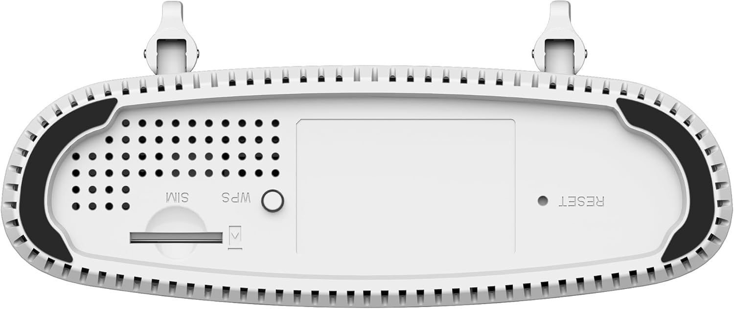 D-Link DWR-960 LTE-Router Cat 7 Wi-Fi AC1200, Mobiler 4G/3G-Router, Multi-WAN, Gigabit-Ports, integrierter SIM-Kartenslot, Dual-Firewall und Internet Fail-Safe Weiß