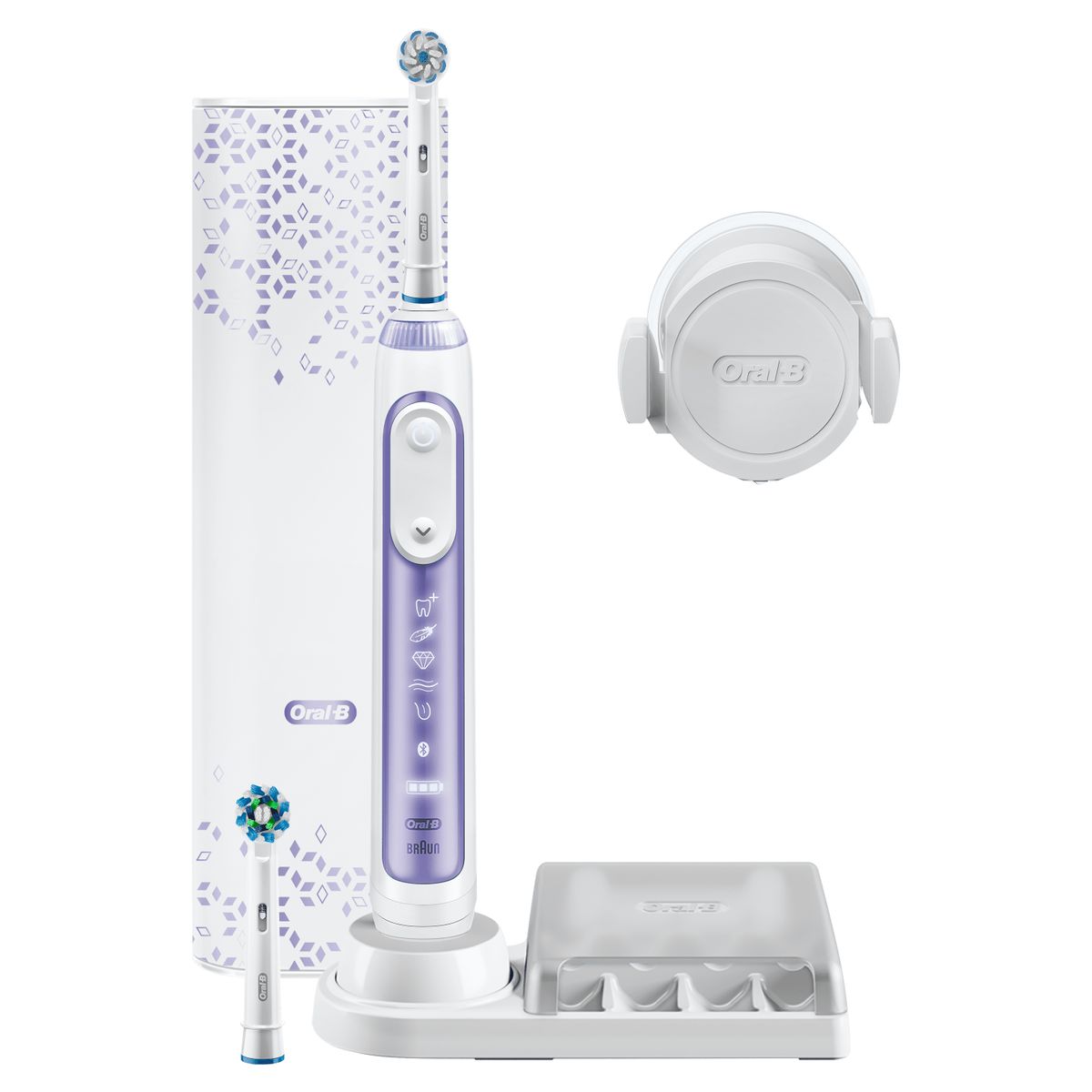 Oral-B Genius Electric Toothbrush with Gum Protection Assistant Orchid Purple