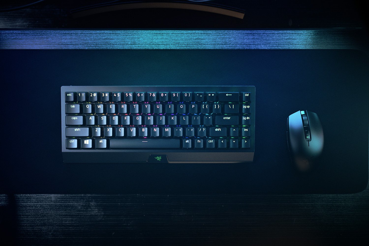 Razer BlackWidow V3 Mini Gaming Keyboard Dual Wireless Yellow Switches DEU Layout QWERTZ