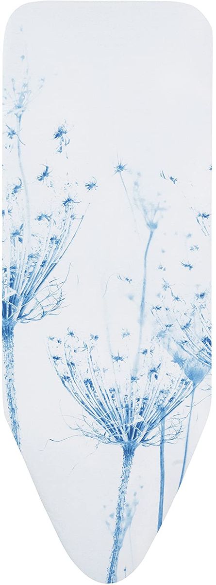 Brabantia ironing board cover C, 124 x 45 cm, complete set, cotton, cotton flower, size C (124x45 cm)