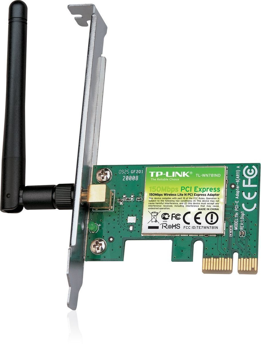 TP-Link 150Mbit/s Wireless N PCI Express Network Adapter