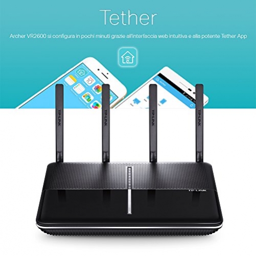 TP-Link Archer VR2600 AC2600 Wireless Gigabit VDSL/ADSL Modem Router Annex A