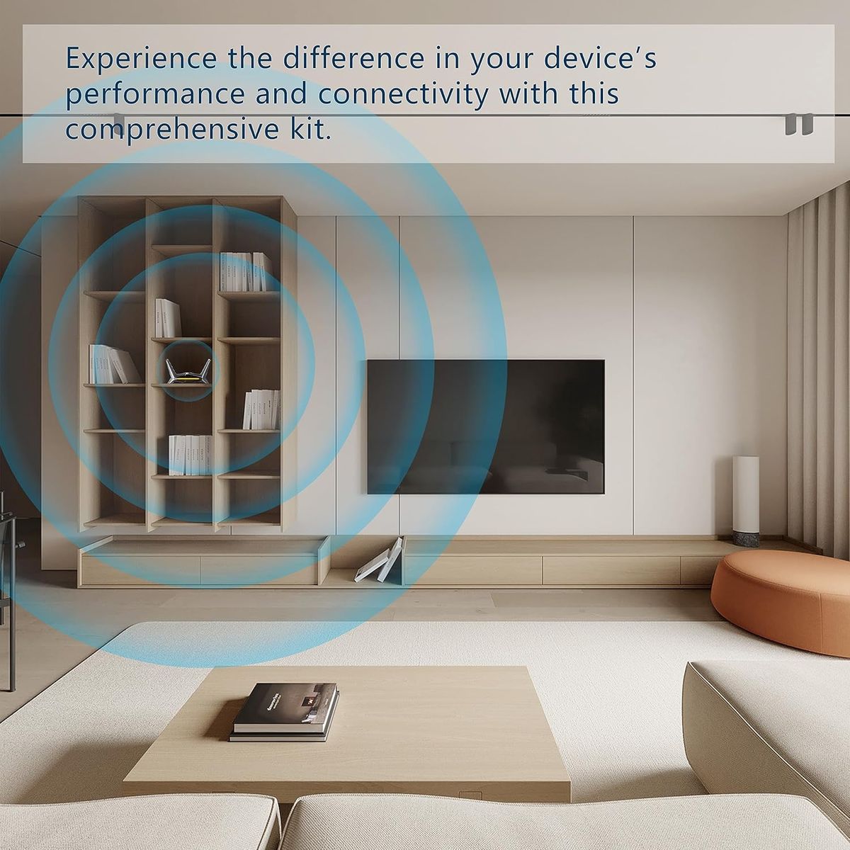 MOPHAMP ATK01 4G/5G Outdoor Antenne 2x2 MIMO 15 dBi LTE 698-3800 MHz, SMA/TS9 Adapter, Dual-Koax 10m, Montagekit, für Router & Signalverstärker