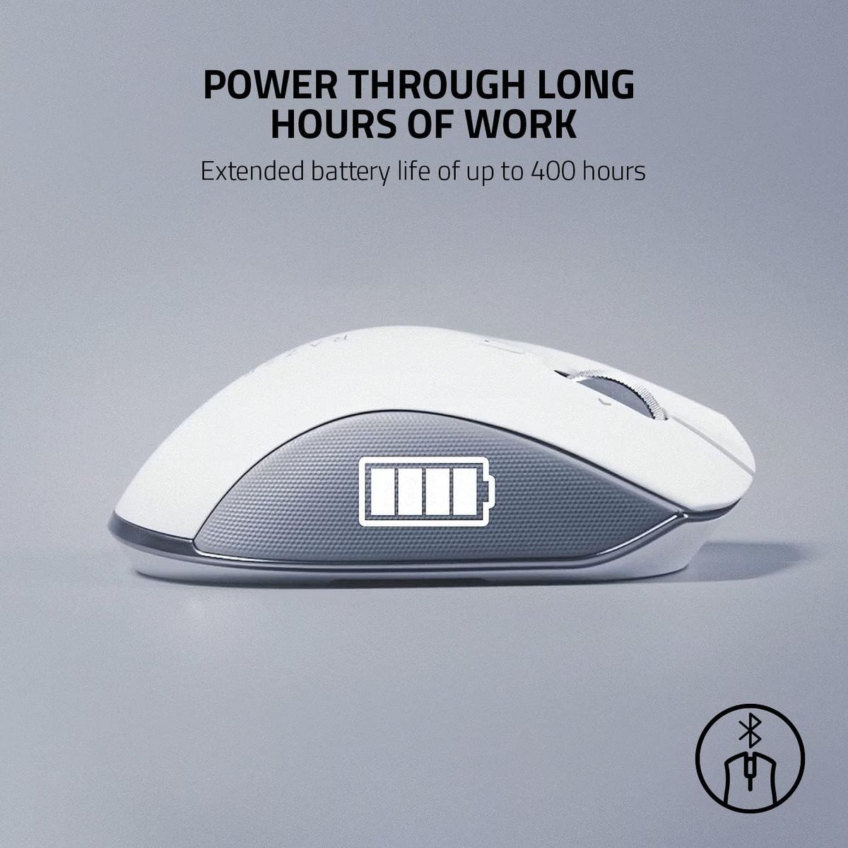 Razer Pro Click Gaming Mouse Dual Wireless 16.000 DPI Ergonomic White