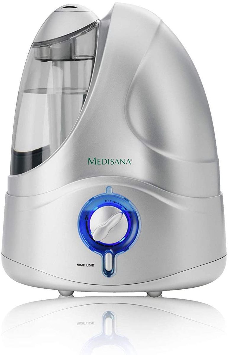 Medisana UHW ultrasonic humidifier, air purifier for bedroom, living room office and childrens room, nebulizer for better indoor climate, 4.2 L