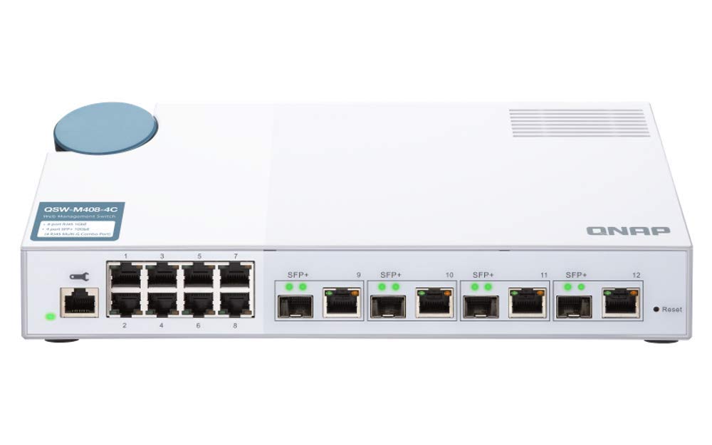 QNAP Network Switch Managed L2 Gigabit Ethernet 10/100/1000