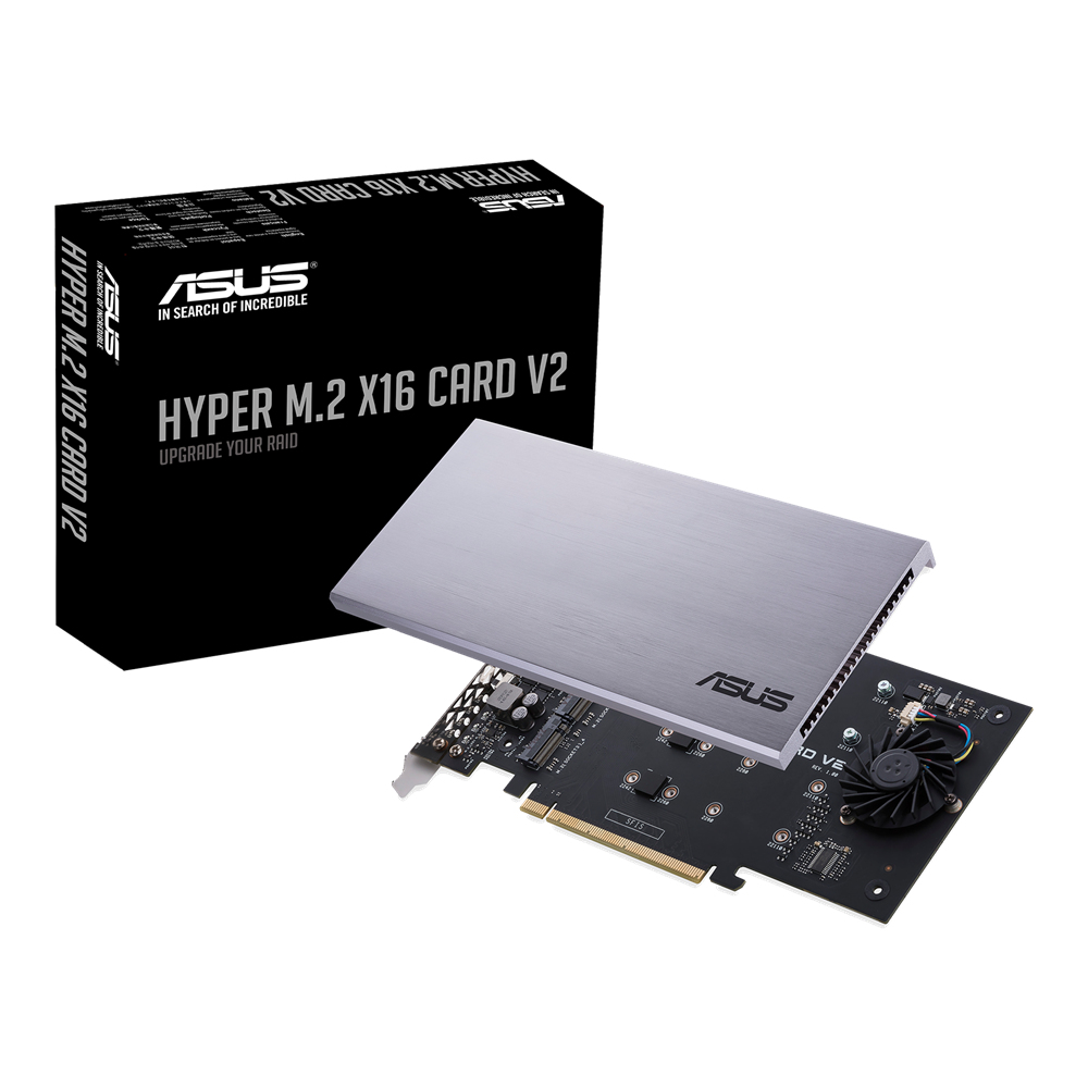 ASUS HYPER M.2 X16 CARD V2 Schnittstellenkarte/Adapter Eingebaut