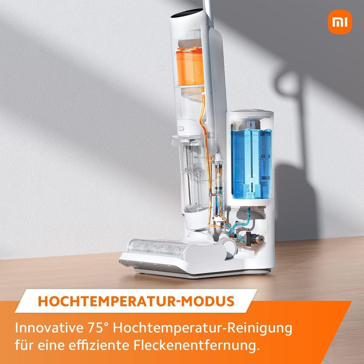 Xiaomi Truclean W10 Ultra Aufrechter Staubsauger Akku Trocken&Nass Beutellos 3 l 220 W Weiß 3,68 Ah