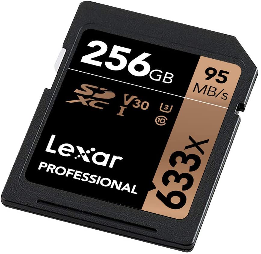 Lexar Professional LSD32GCB1NL633 SDHC-UHS-I Card with Image Rescue 5 Software 256GB