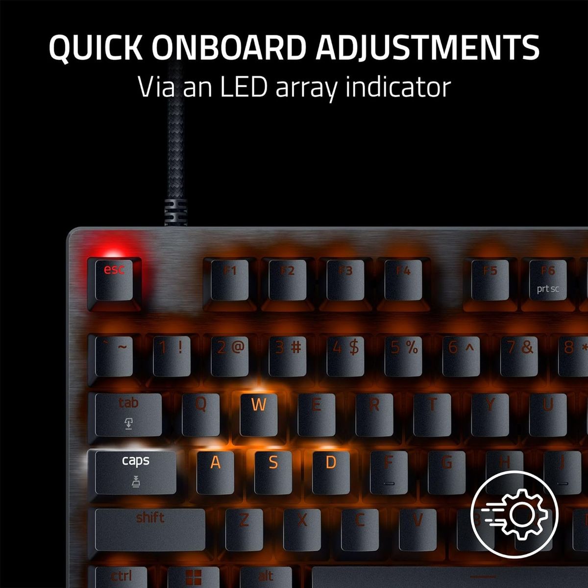 Razer Huntsman V3 Pro TKL Gaming Keyboard Media Buttons Analog Optical Switches Chroma RGB UK Layout QWERTY
