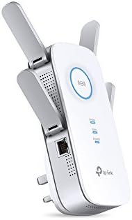 TP-Link AC2600 Dual Band Mesh Wi-Fi Range Extender, Wi-Fi Booster/Hotspot with 1 Gigabit Port, Dual-Core CPU, Built-In Access Point Mode, Works with Any Wi-Fi Router, Easy setup, UK Plug (RE650 V1)