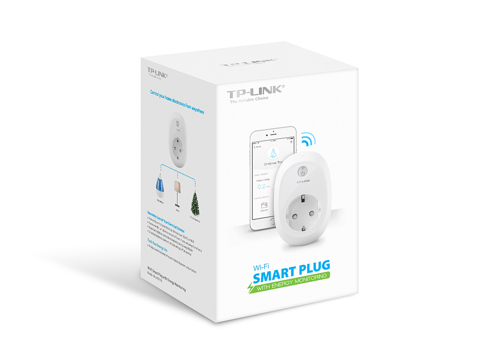 TP-Link HS110 Smart Plug energy monitoring