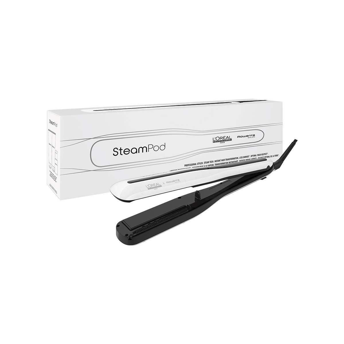 LOreal Professionnel Paris| SteamPod 3.0 - Professional steam hair styler for natural waves or straight hair, heat control