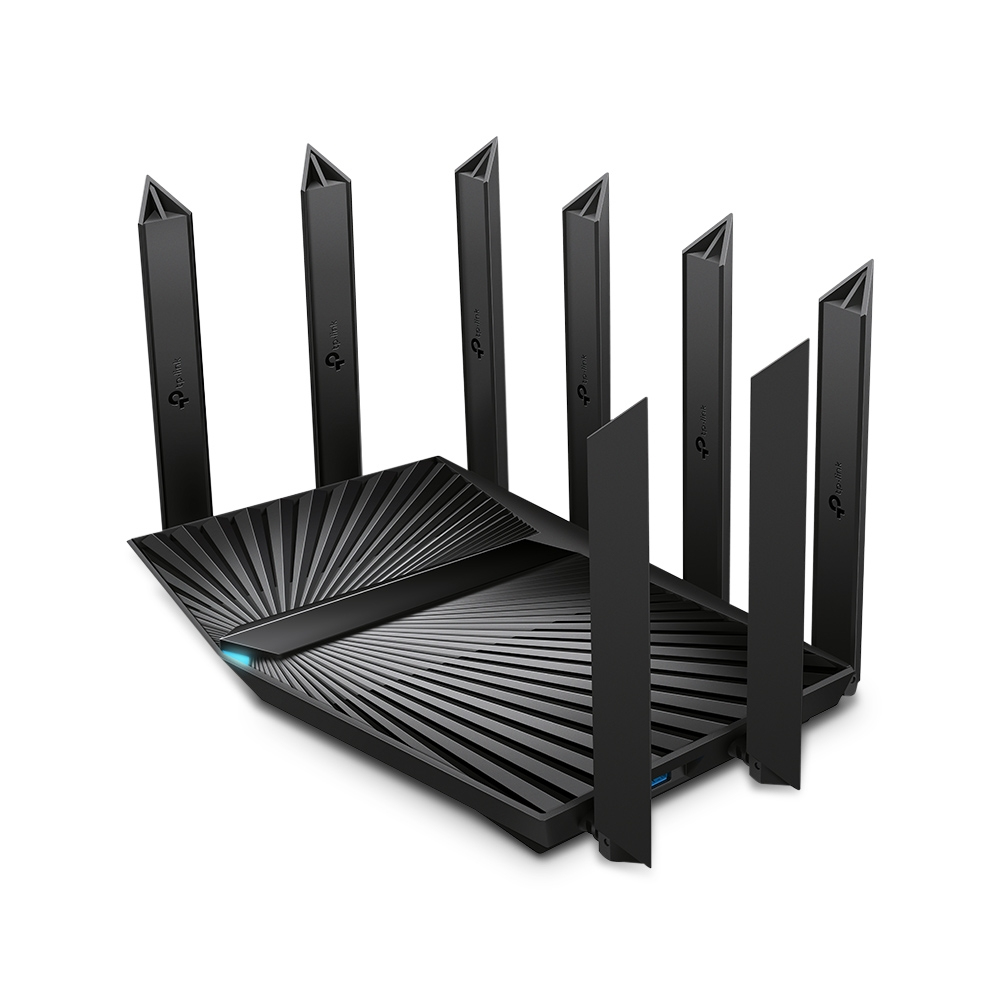 TP-Link Archer AX90 AX6000 Tri Band Gigabit Wi-Fi 6 WLAN Router OneMesh Black v1.0