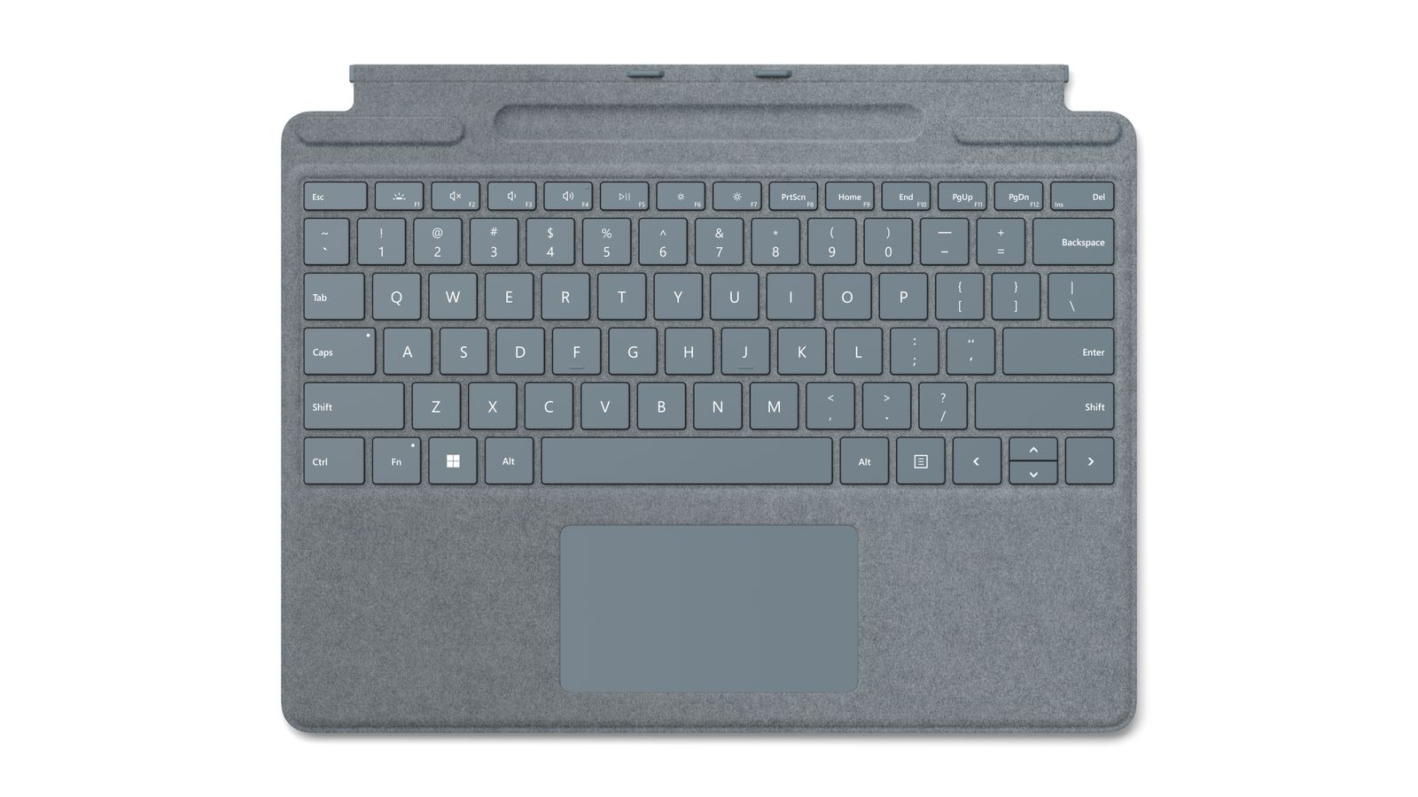 Microsoft Surface Pro Signature Keyboard Microsoft Cover port Blau - (USA Layout - QWERTY)