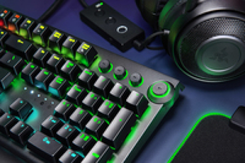 Razer BlackWidow Elite Gaming Keyboard Green Switches Chroma RGB FR-Layout