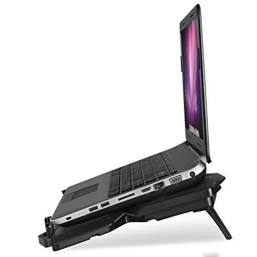Klim Wind Gaming Laptop Kühler & Ständer für PC Mac PS4 Xbox schwarz weiß