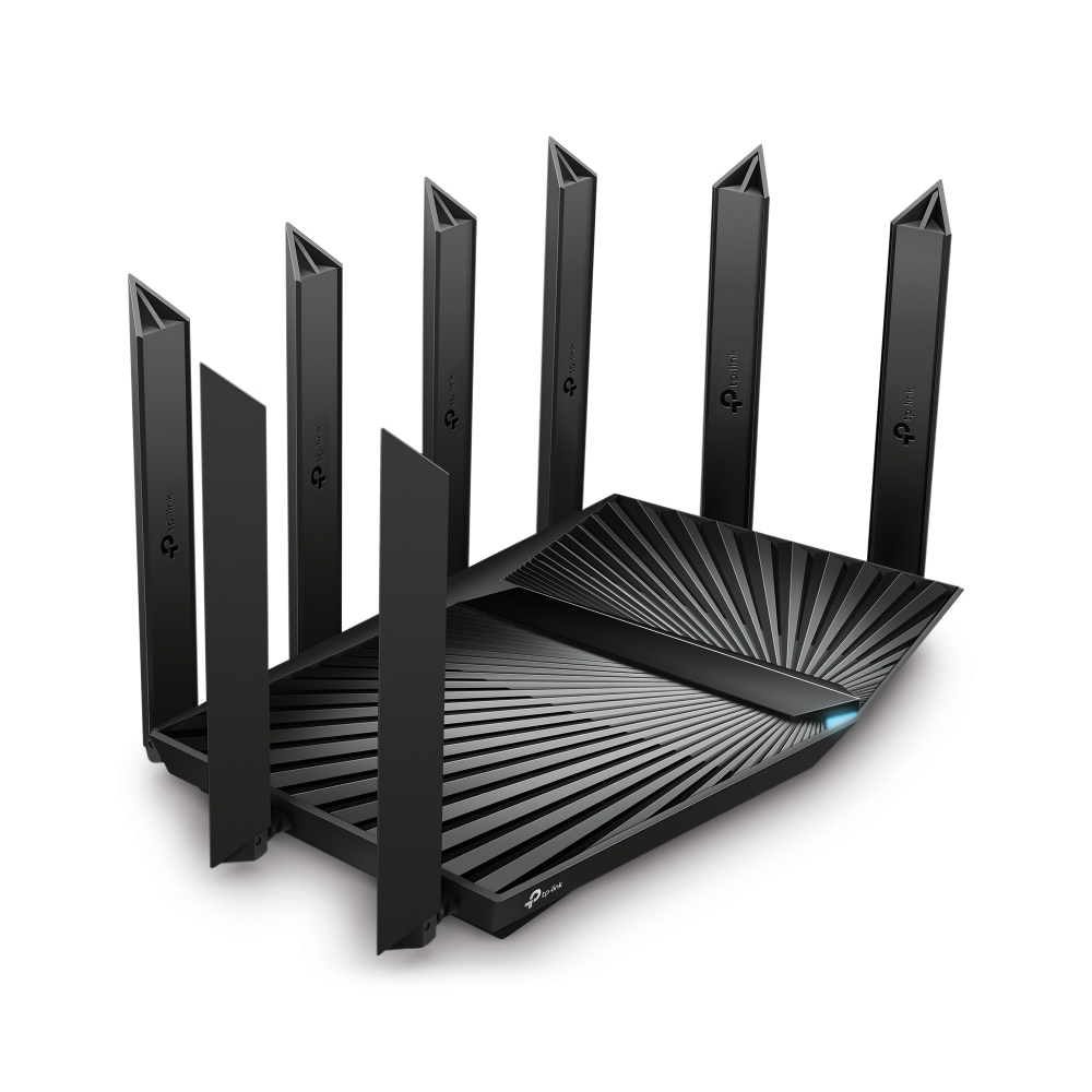 TP-Link Archer AX90 AX6000 Tri Band Gigabit Wi-Fi 6 WLAN Router OneMesh Black v1.0