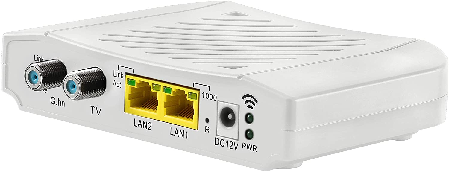 Axing EOC 2-31 Ethernet Over Coax Modem Adapter Network via Coaxial Cable Wi-Fi 720 Mbps 5-65 MHz