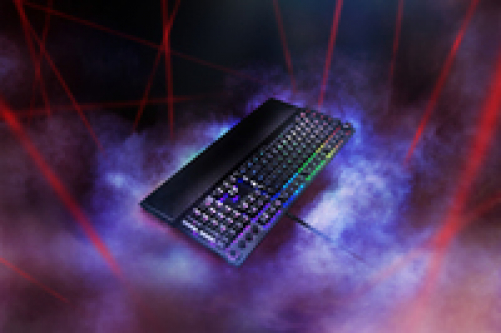 Razer Huntsman Elite Gaming Keyboard Opto-Mechanical Purple Switches ES-Layout