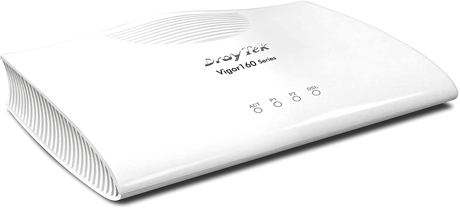 DrayTek Vigor 165 Supervectoring/VDSL2/ADSL2+ Modem (Annex-B) DE-AT-CH white